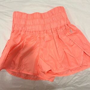 free people hot pink shorts